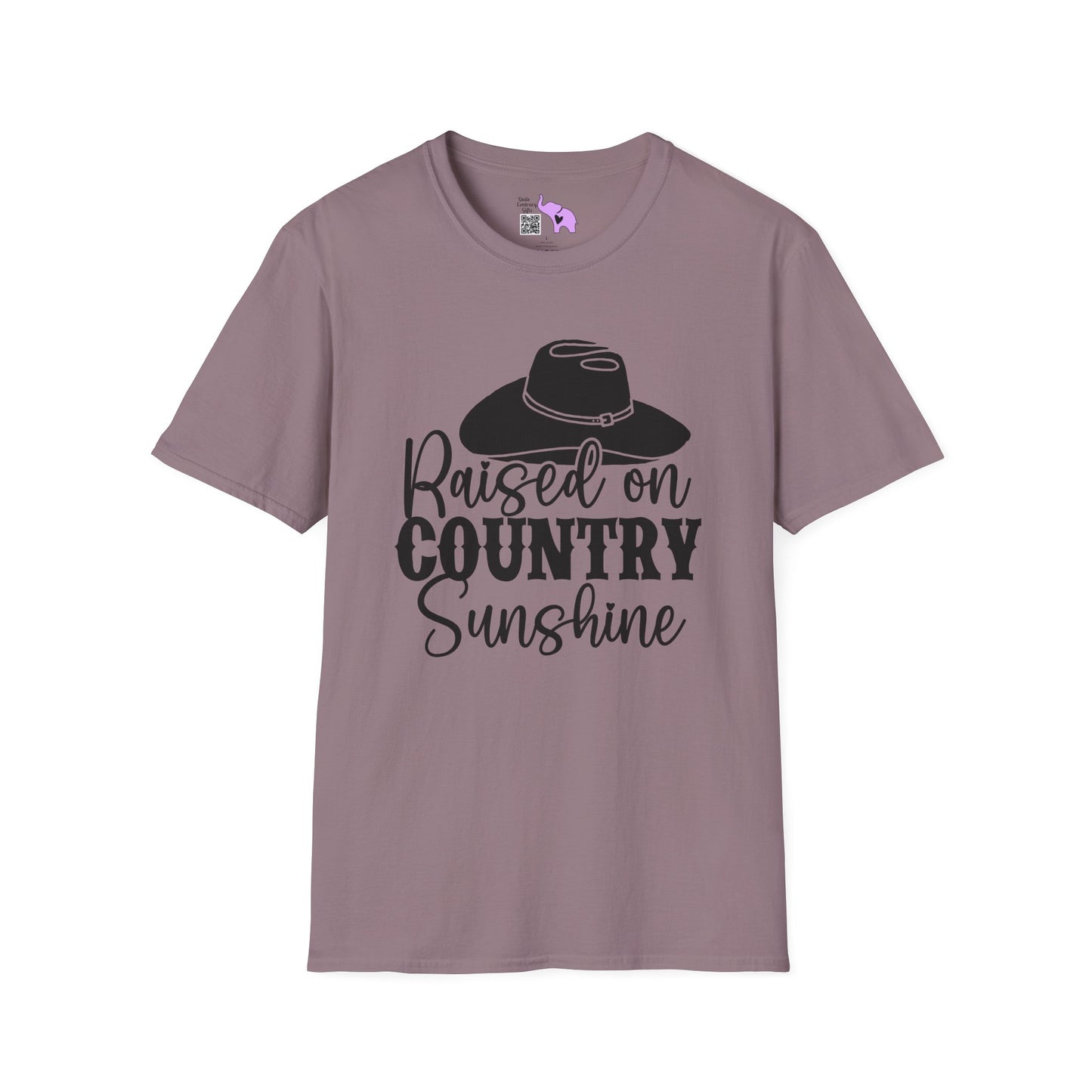 Raised On Country Sunshine Adult T-shirt