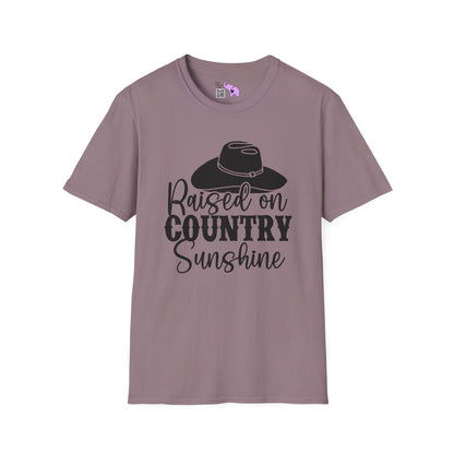 Raised On Country Sunshine Adult T-shirt