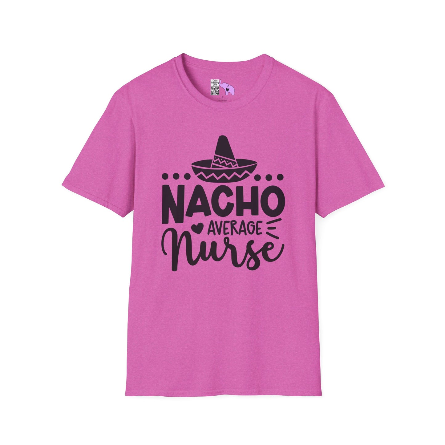Nacho Average Nurse Adult T-shirt
