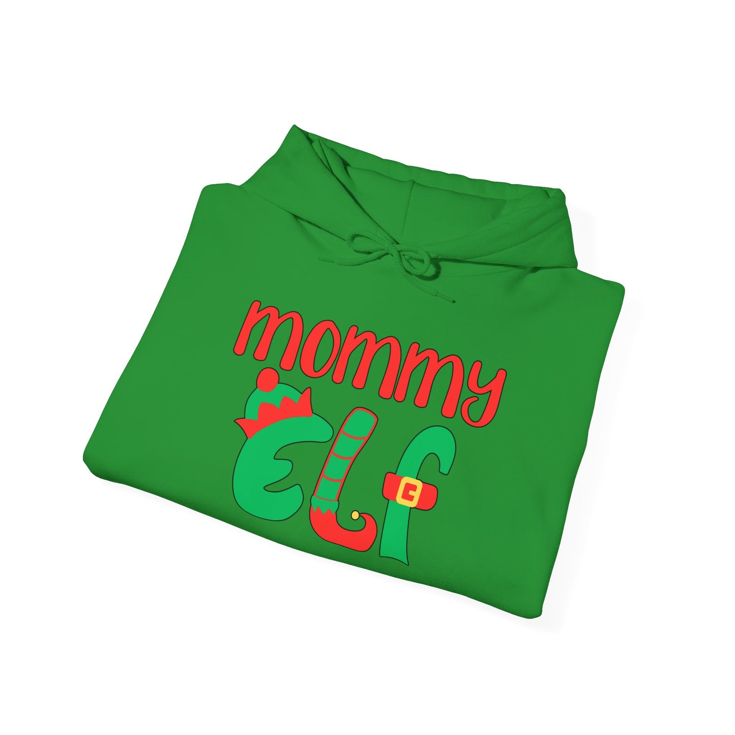 Mommy Elf Adult Heavy Blend™ Hoodie