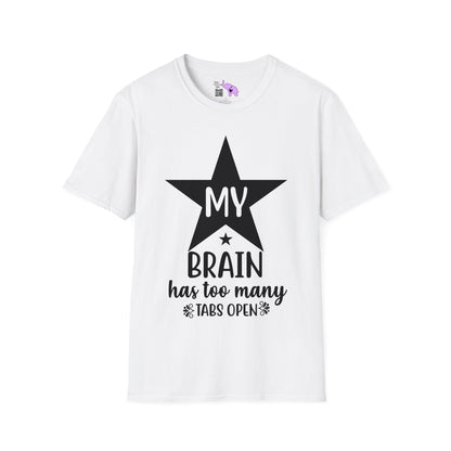 My Brain Has Too Many Tabs Open (Star) T-shirt