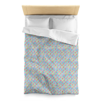 Strawberry Breeze Microfiber Duvet Cover