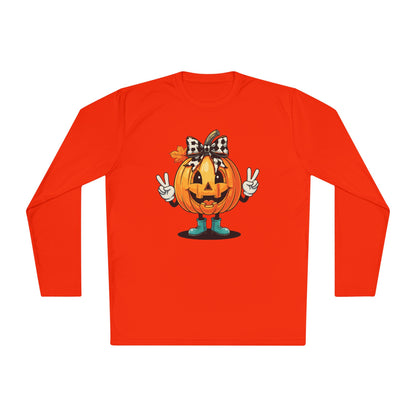 Pumpkin Peace Adult Long Sleeve Tee