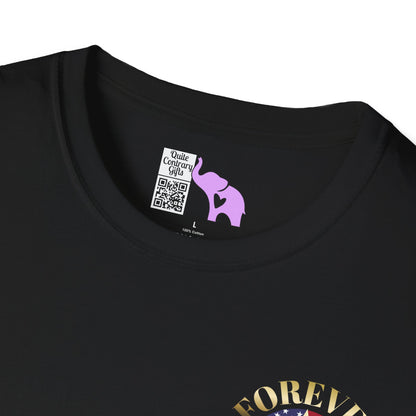 Gold Star Grandpa Forever Proud Adult T-shirt