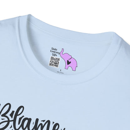 Blame It All On My Roots Adult T-shirt