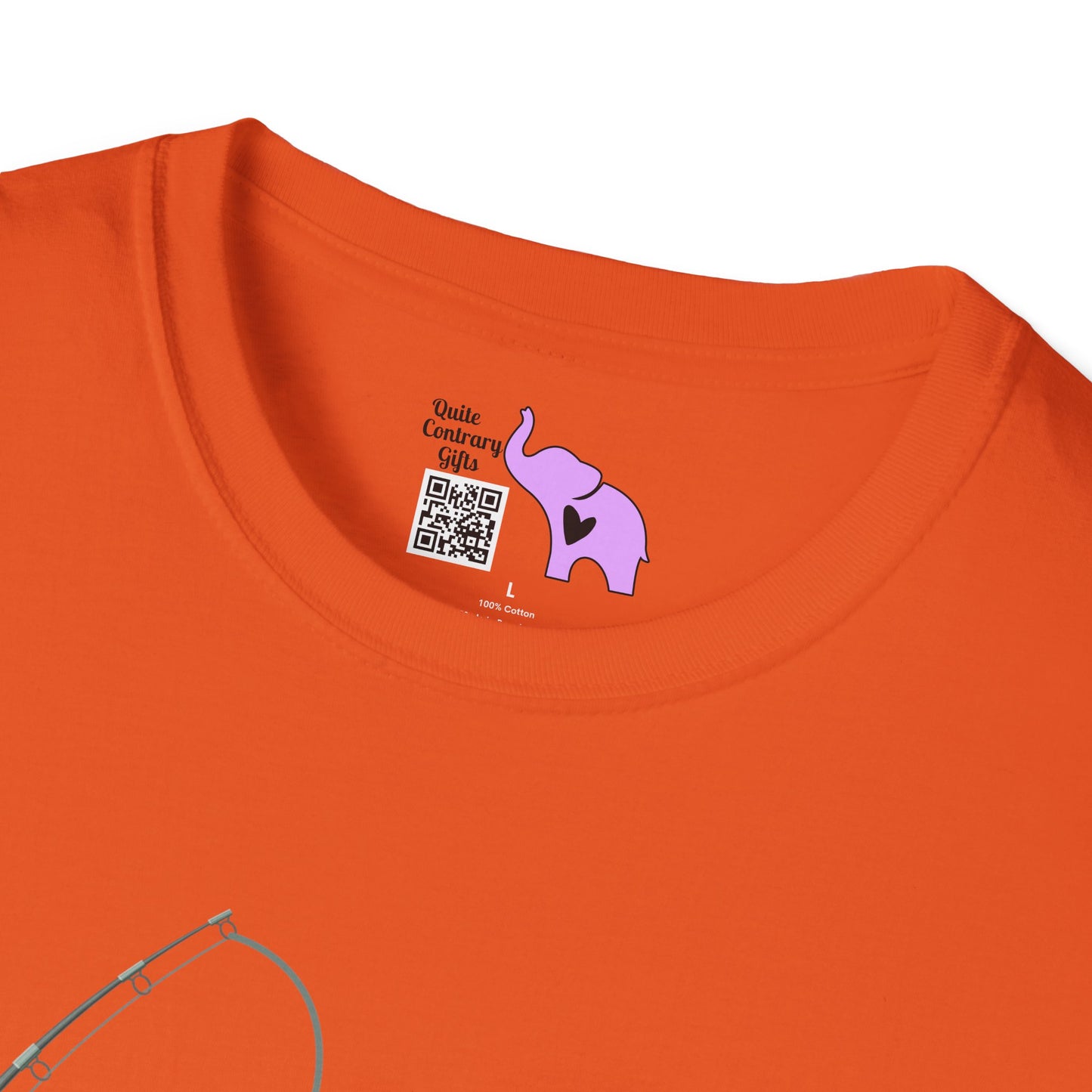 Hooked On Being A Grandpa Adult T-shirt