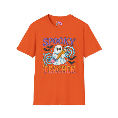 Spooky Teacher Adult T-shirt