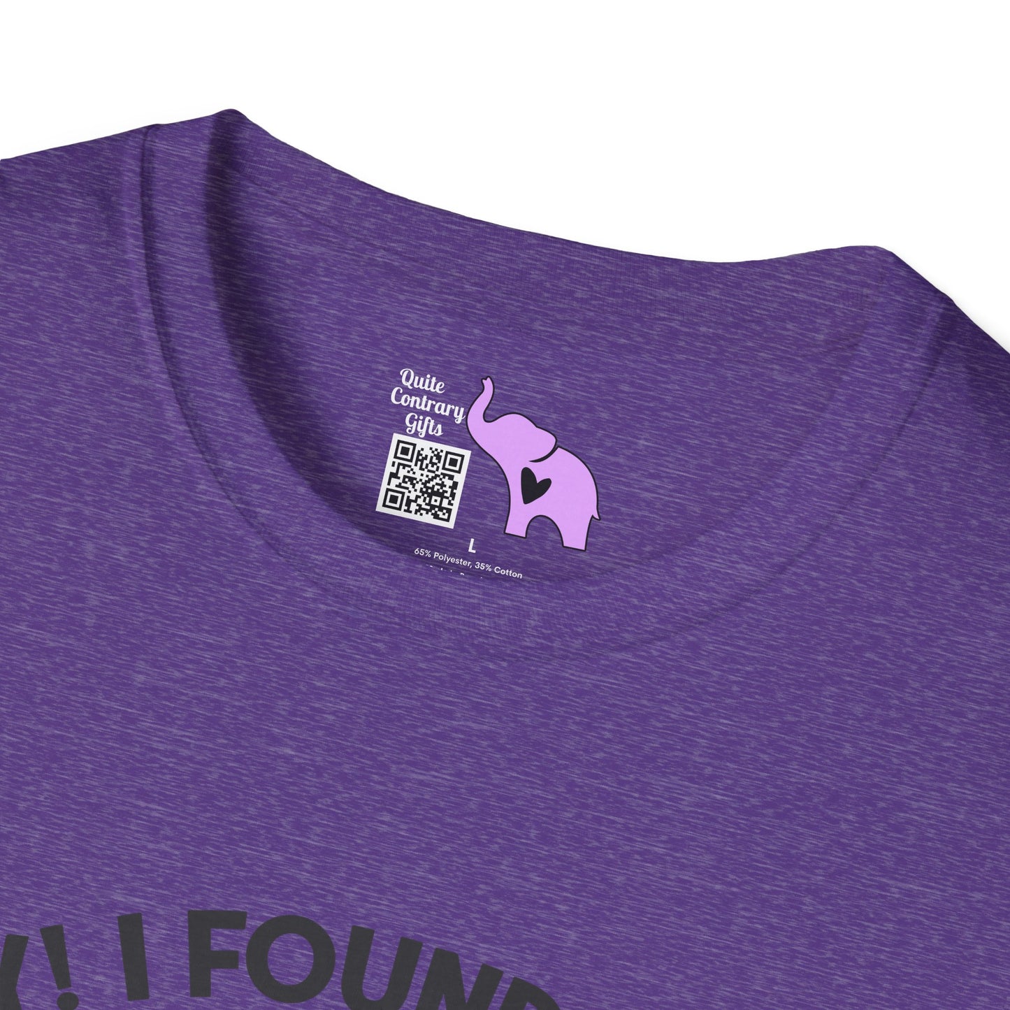 Hey! I Found Your Nose In My Business Again Adult T-shirt
