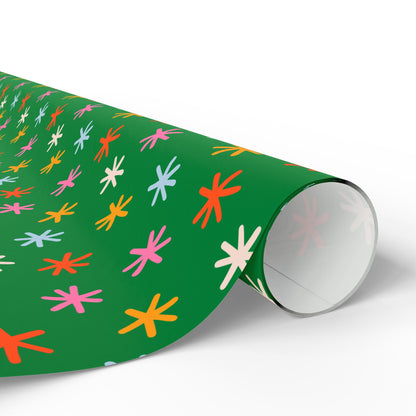 Jingle Stars Wrapping Paper