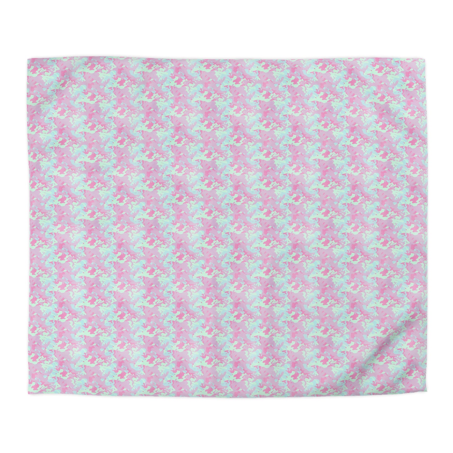 Berry Sorbet Camo  Duvet Bedding Set