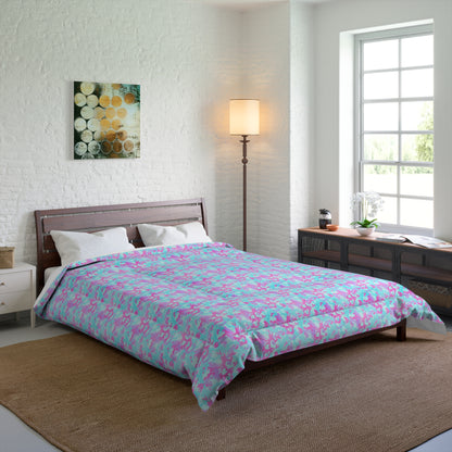 Cotton Candy Camo Comforter