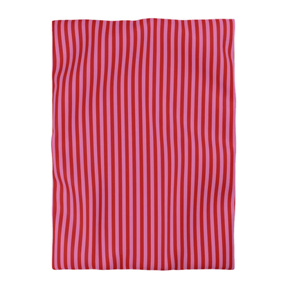 Be Mine Stripes Duvet Bedding Set