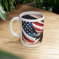 American Bald Eagle Ceramic Mug, (11oz, 15oz)