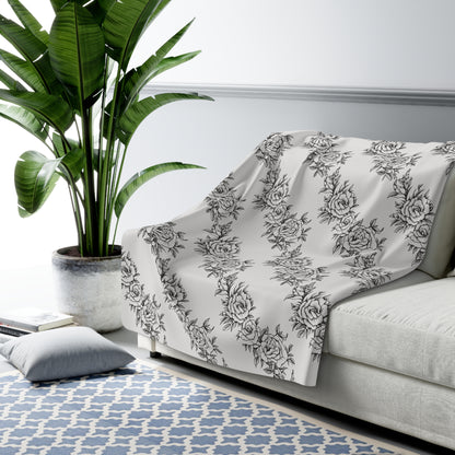 Midnight Rose Sketch Basic Bedding Set