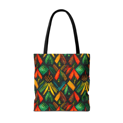 Kujichagulia Waves Canvas Tote Bag
