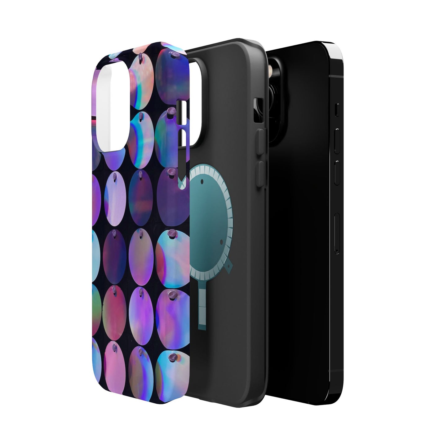 Opal Glow Sequins MagSafe® Compatible Tough Case for iPhone