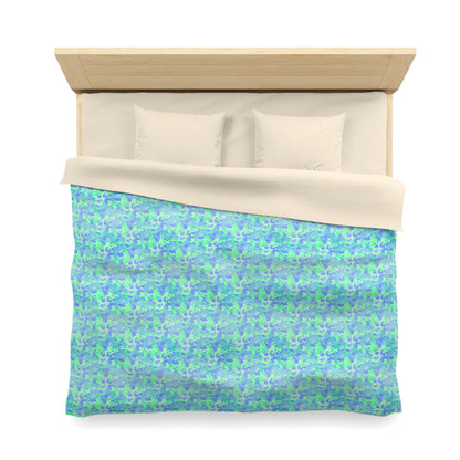 Glacier Grove Camo Microfiber Duvet Cover