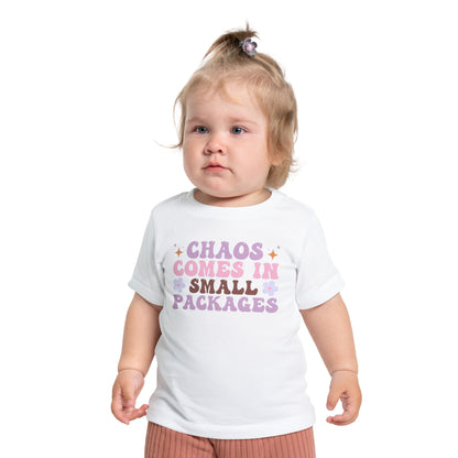 Chaos Comes In Small Packages Infant T-Shirt