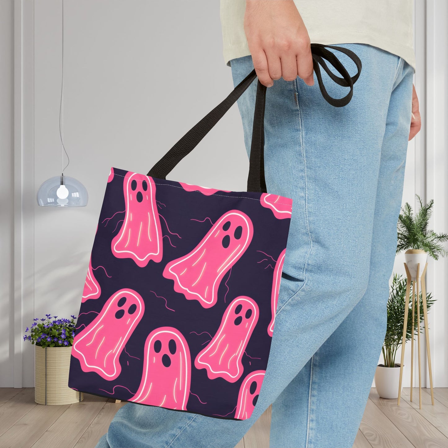 Boo Crew Canvas Tote Bag