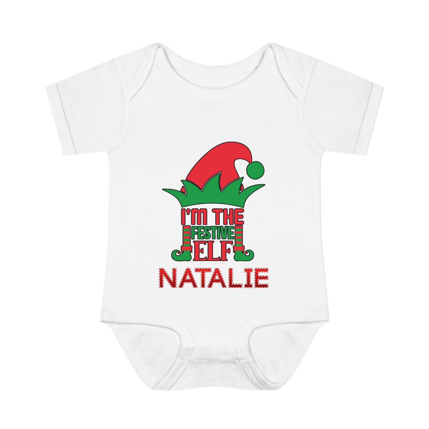I'm The Festive Elf Infant Onesie