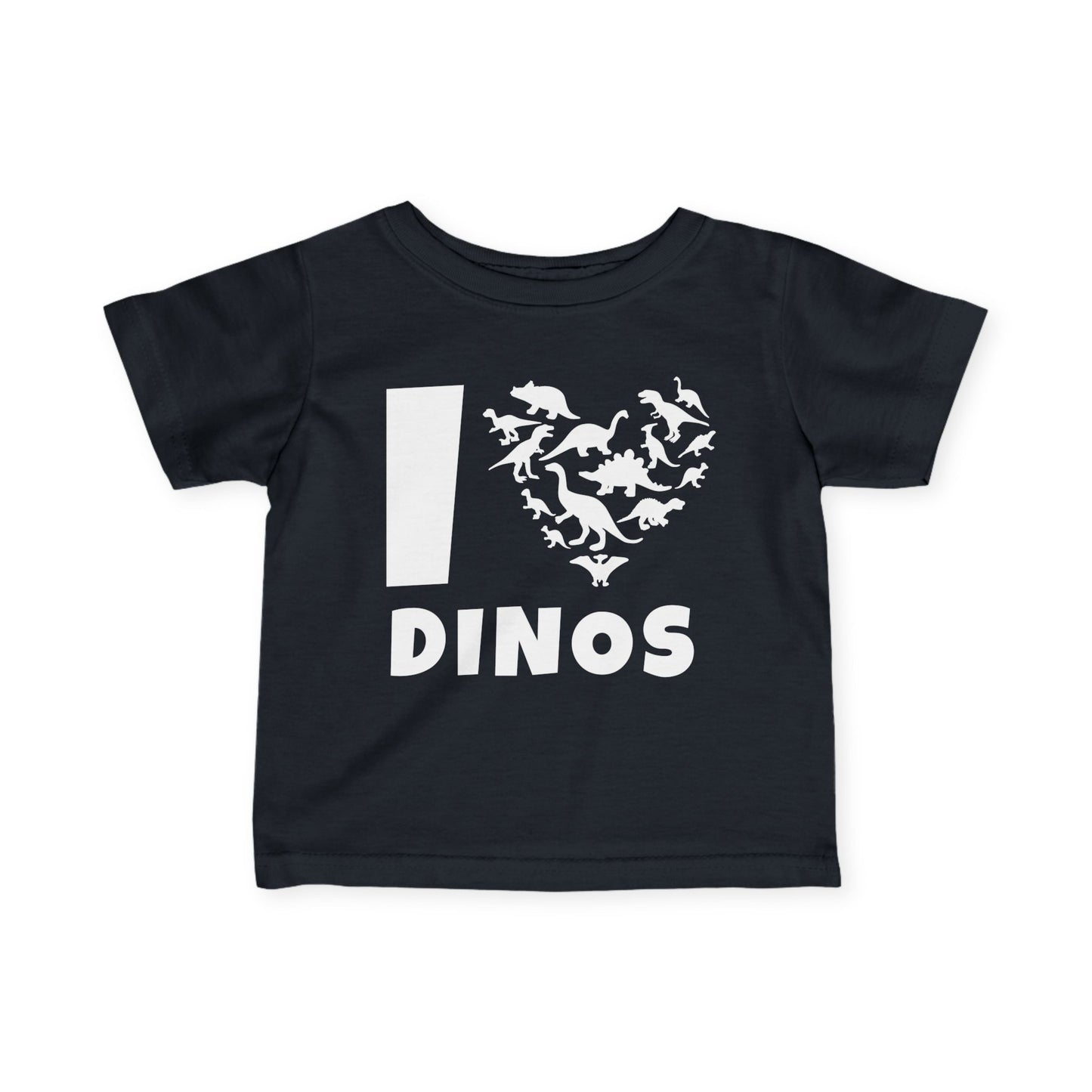 ""I Love Dinosaurs Infant Soft T-Shirt