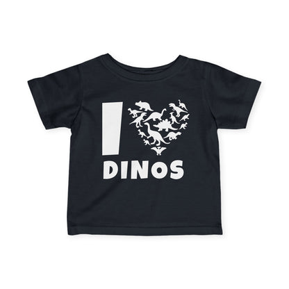 ""I Love Dinosaurs Infant Soft T-Shirt