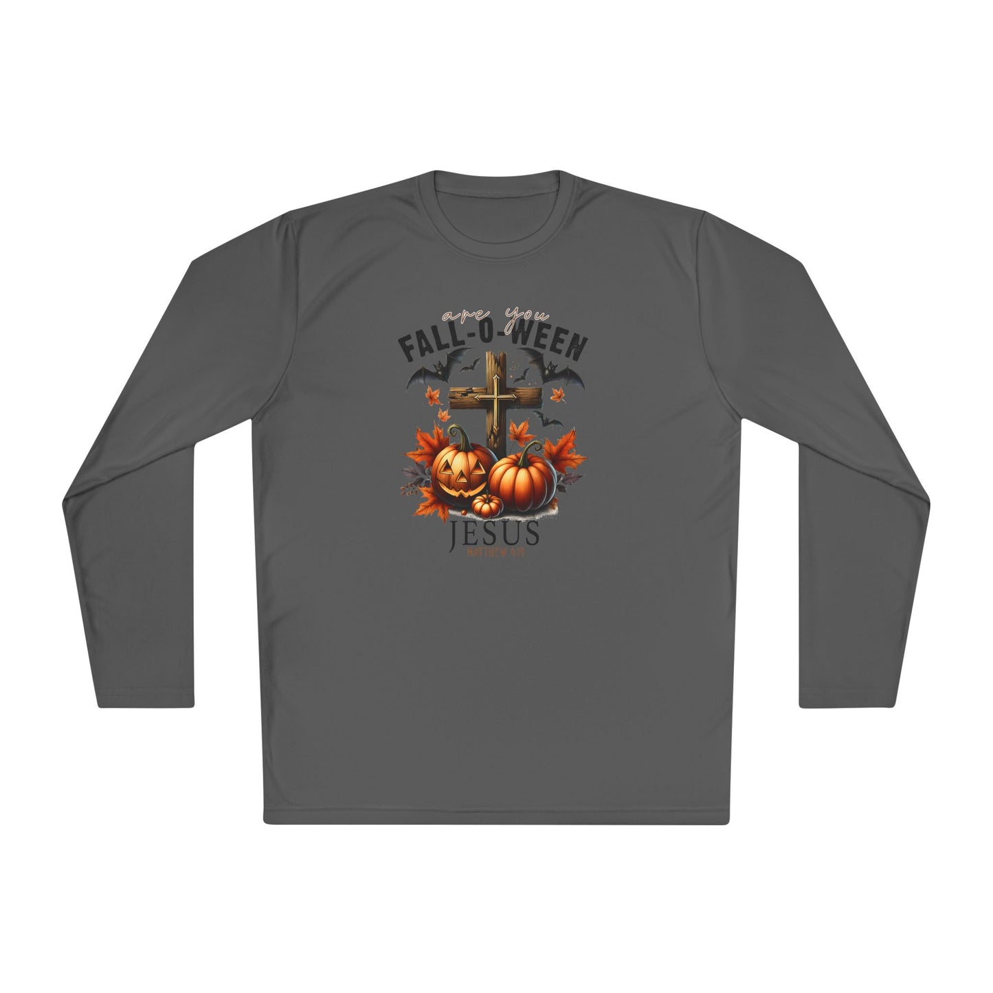Are You Fall-O-Ween Jesus Adult Long Sleeve Tee