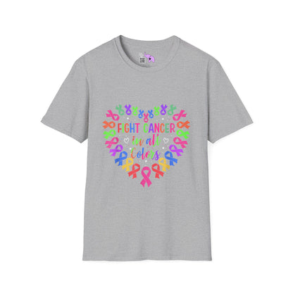 Fight Cancer in All Colors 12 T-shirt