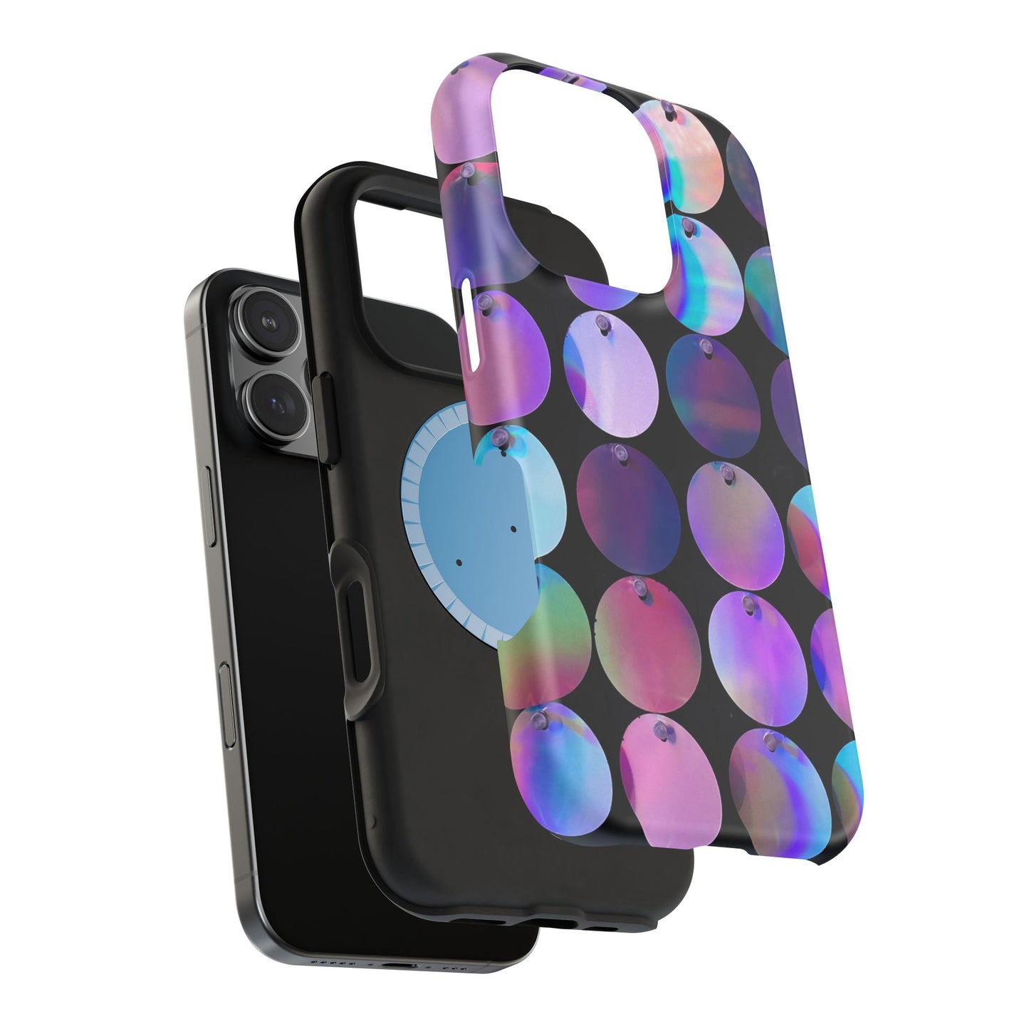 Opal Glow Sequins MagSafe® Compatible Tough Case for iPhone