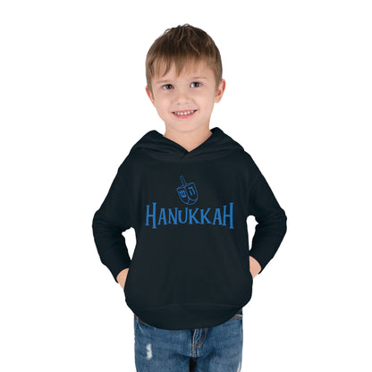 Hanukkah Toddler Pullover Fleece Hoodie