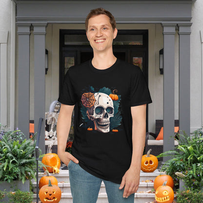 Colorful Skull Adult T-shirt