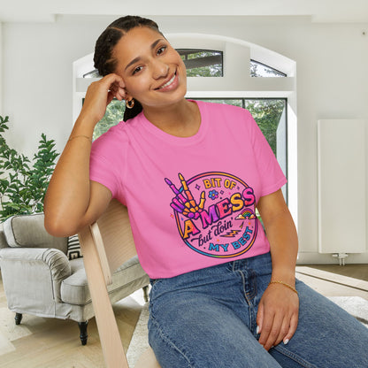 Bit of a Mess But Doin' My Best Adult T-shirt