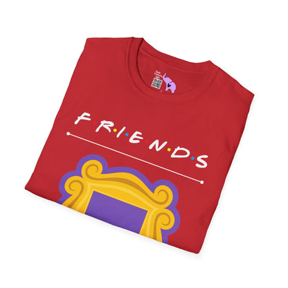 Friends; Peephole Adult T-shirt