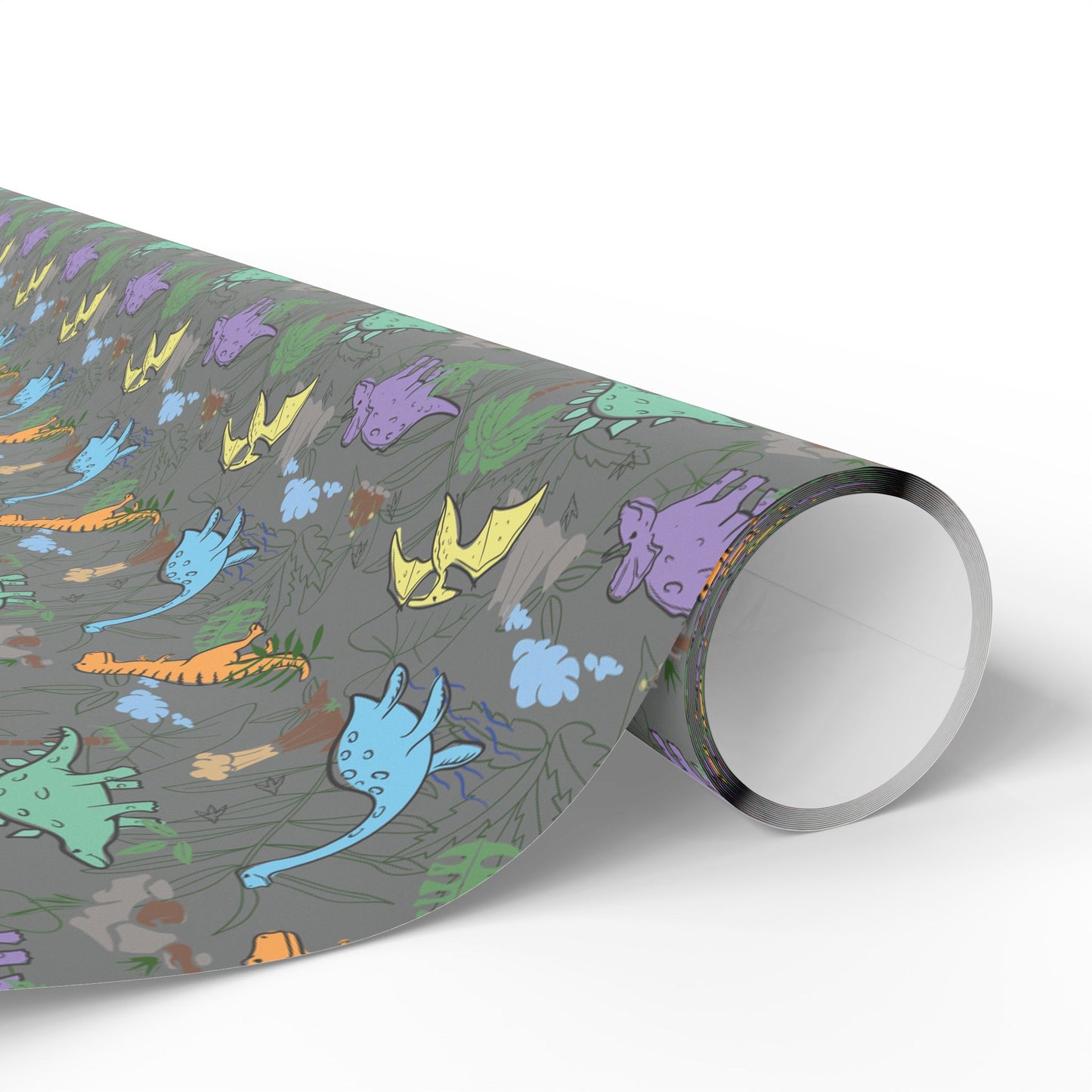 Prehistoric Playtime Wrapping Paper