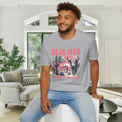 Deja Moo Adult T-shirt