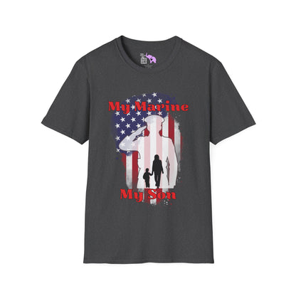 My Marine My Son (Mom) Adult T-shirt