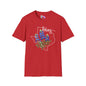 Texas Bluebonnets Outline Adult T-shirt