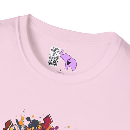 Colorful Crowned Skull Adult T-shirt