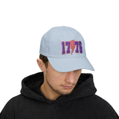 1776 Stars & Stripes Embroidered Classic Dad Cap