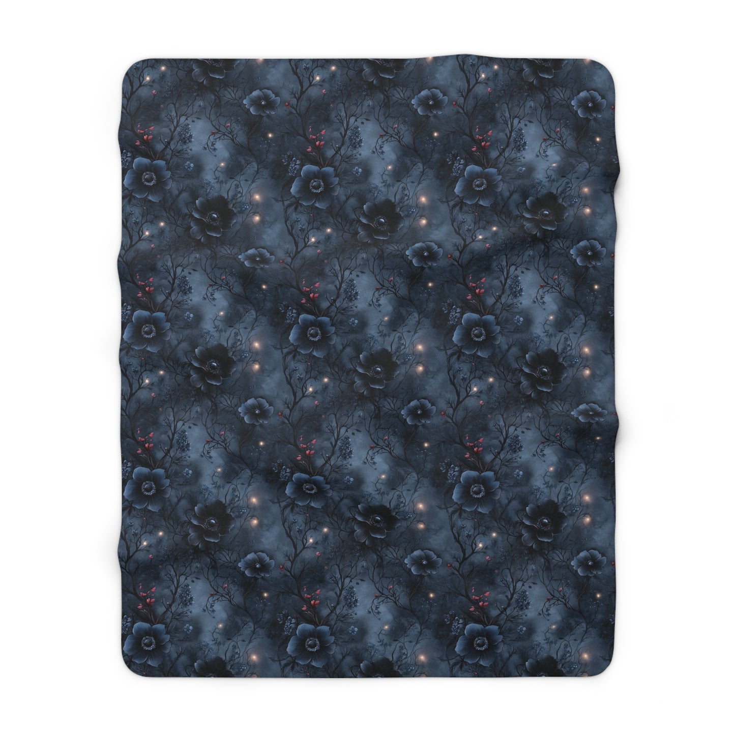 Black Roses & Vines Basic Bedding Set