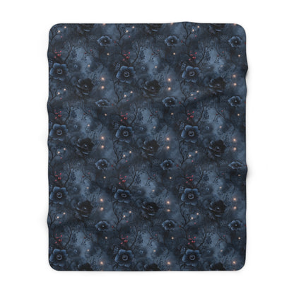 Black Roses & Vines Basic Bedding Set