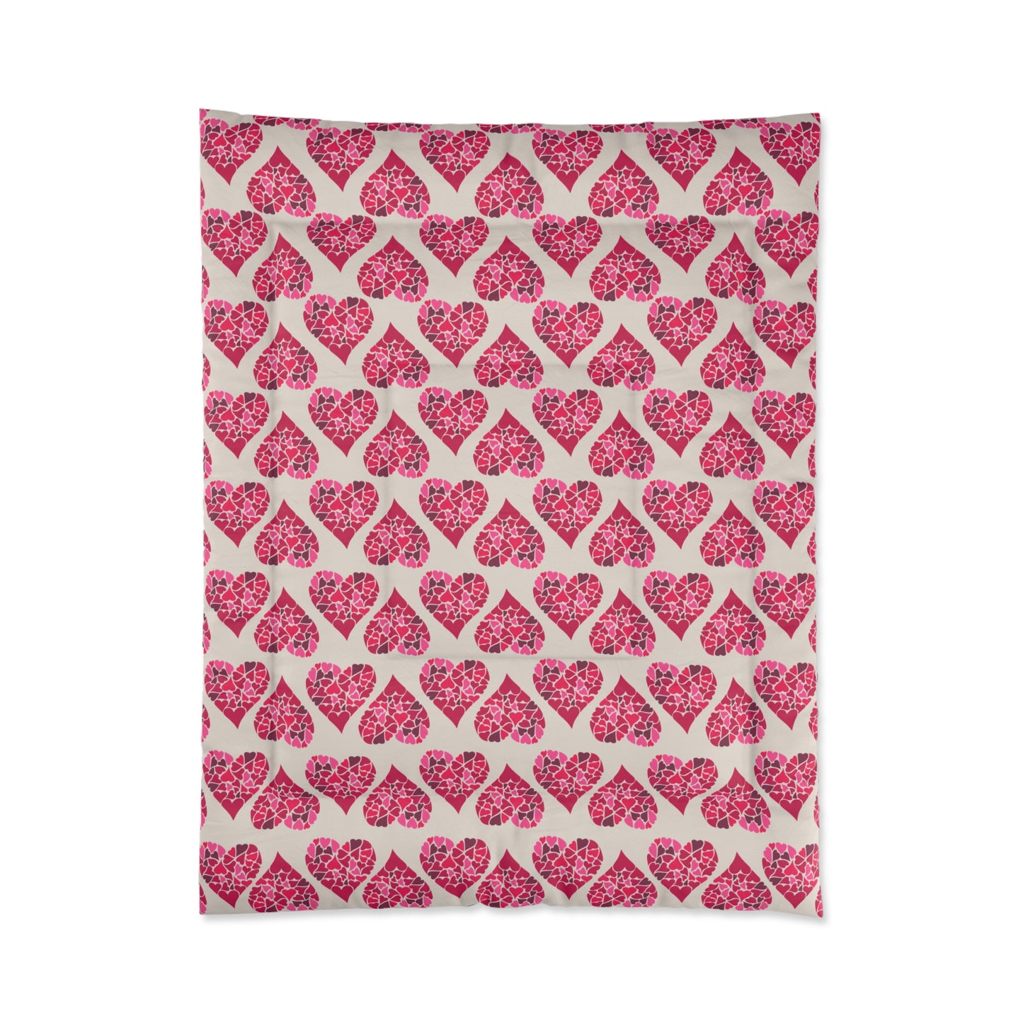 Simple Hearts Comforter