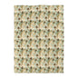 Worn Meadow Daisies Microfiber Duvet Cover
