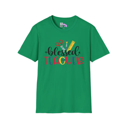 Blessed Teacher Adult T-shirt