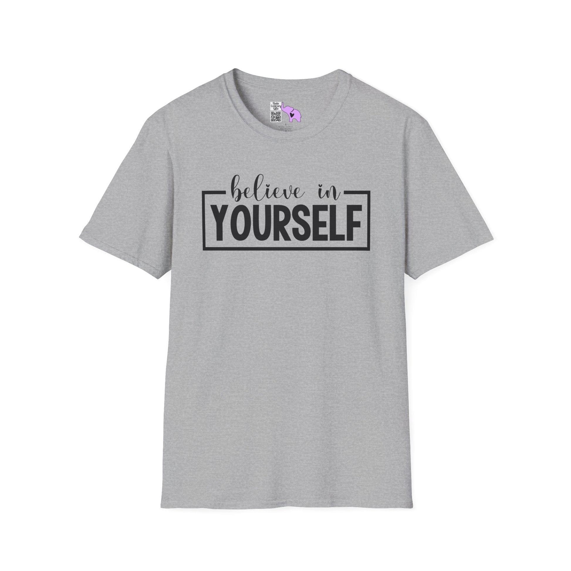 Believe in Yourself Adult T-shirt