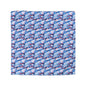 Azure Kumo Flow Microfiber Duvet Cover