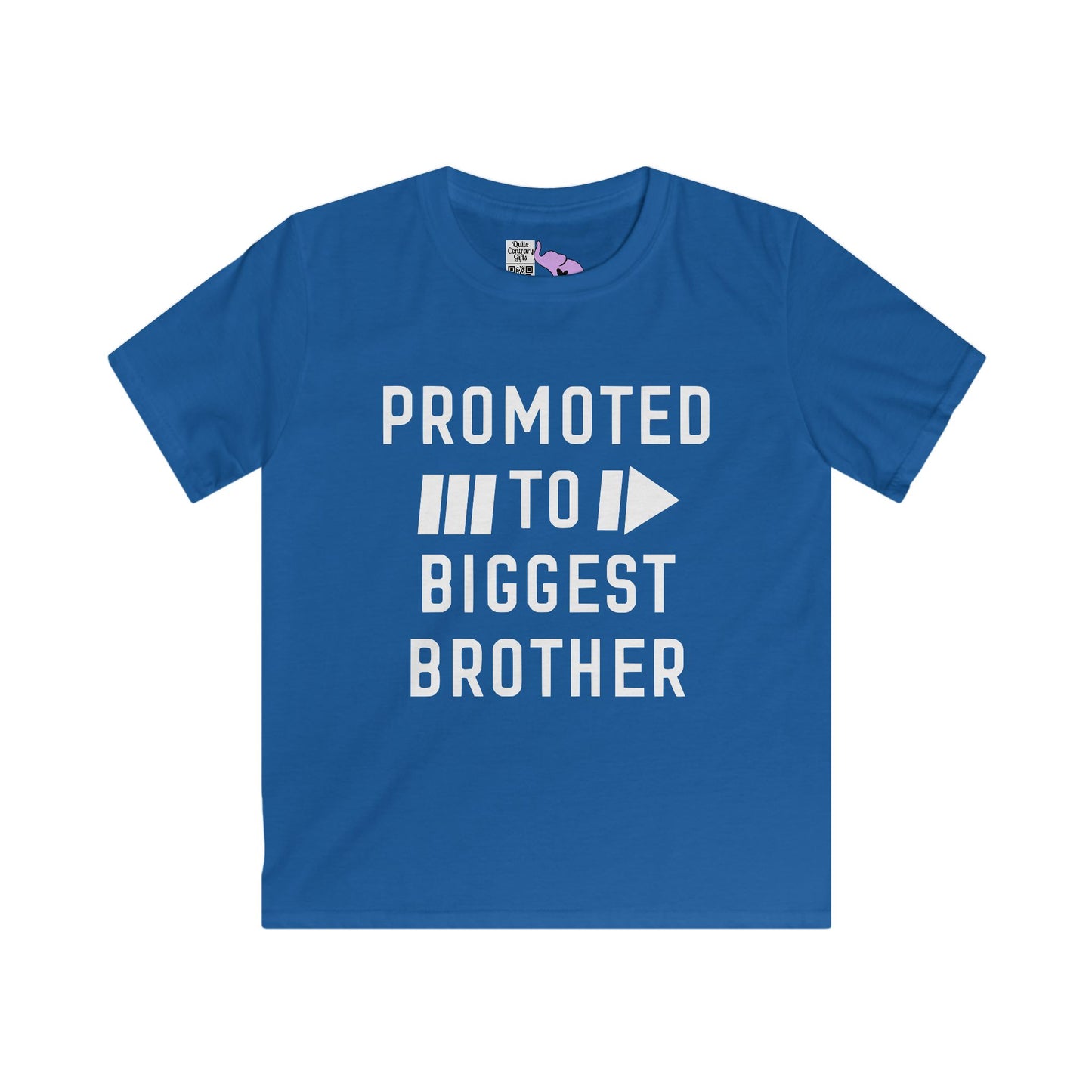 Promoted To Biggest Brother Youth Softstyle Tee