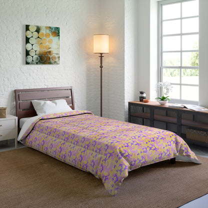 Peach Sorbet Camo Basic Bedding Set