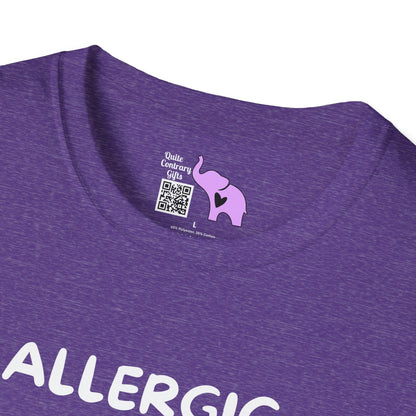 Allergic To Entitlement Adult T-shirt