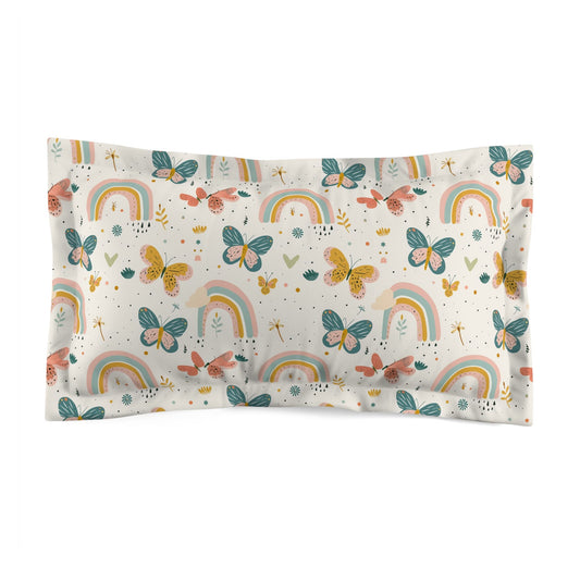Whispering Wings & Rainbows Pillow Sham
